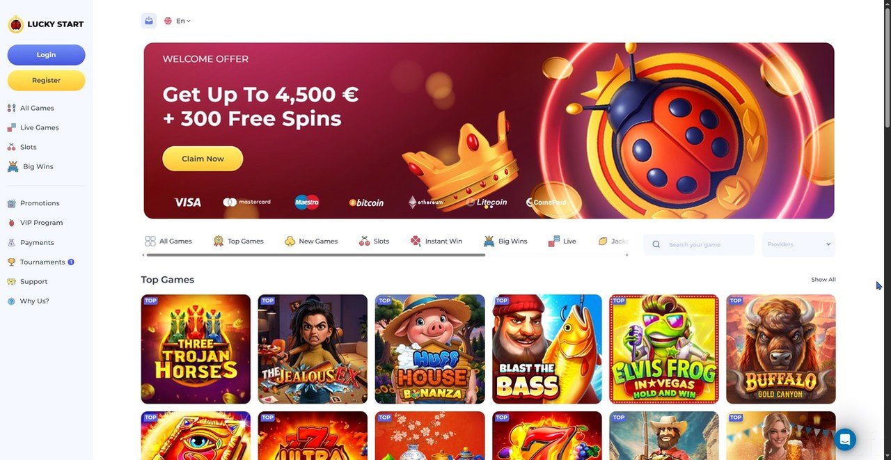 Luckystart Casino Casino